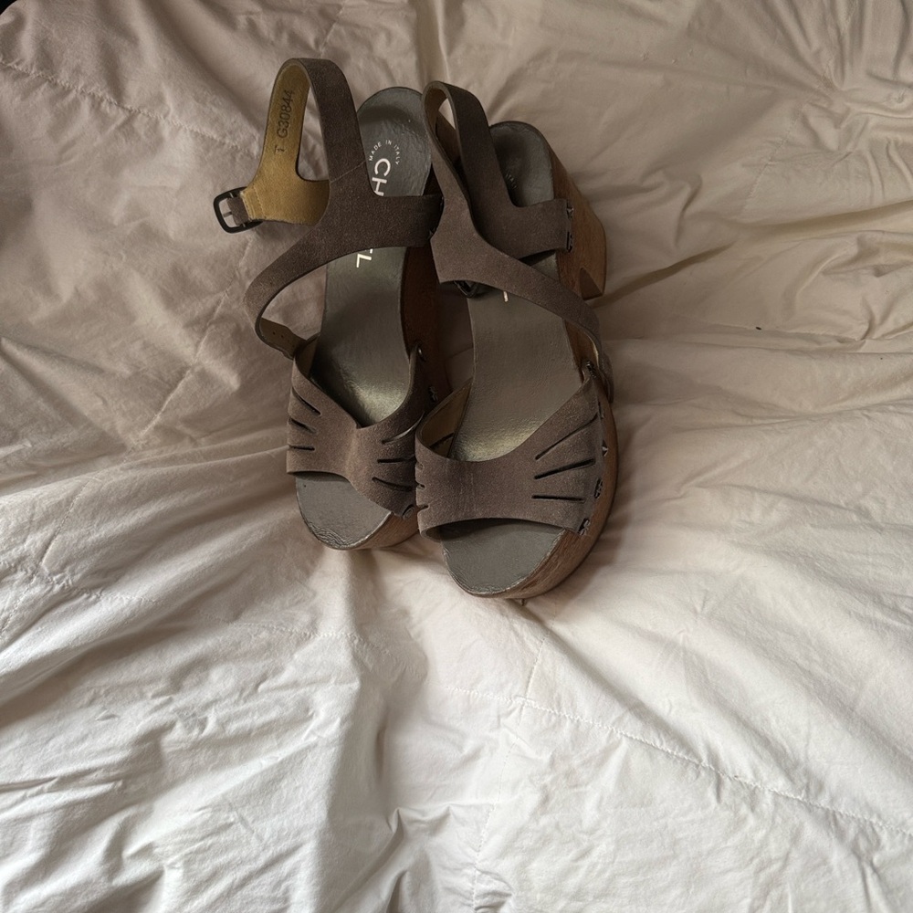 Chanel Clog Heels